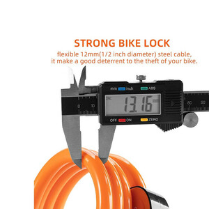 قفل دوچرخه راک براس مدل RKS 515