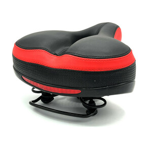 زین دوچرخه مدل پهن فنردار کد 808