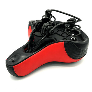 زین دوچرخه مدل پهن فنردار کد 808