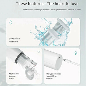 جارو شارژی دستی توبیز مدل VC03 کد 1726