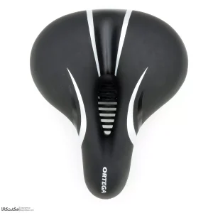 زین دوچرخه اورتگا پهن کد 1369