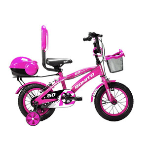 دوچرخه کودک شهری بونیتو مدل GO کد 1732 صورتی سایز طوقه 12 اینچ