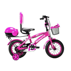 دوچرخه کودک شهری بونیتو مدل GO کد 1732 صورتی سایز طوقه 12 اینچ