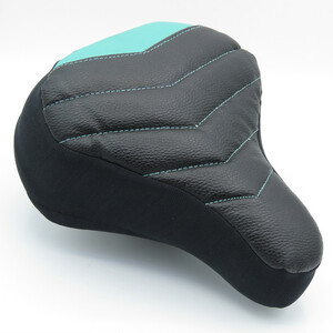 روکش زین دوچرخه مدل پهن چرمی کد 131