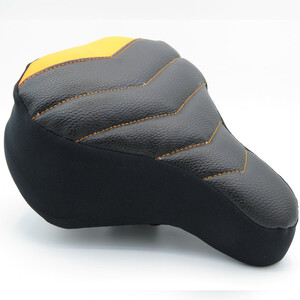 روکش زین دوچرخه مدل پهن چرمی کد 131