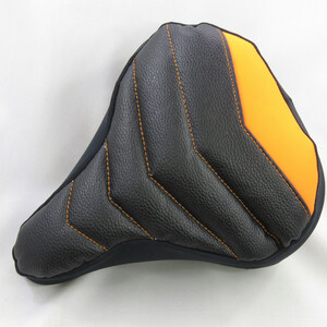 روکش زین دوچرخه مدل پهن چرمی کد 131