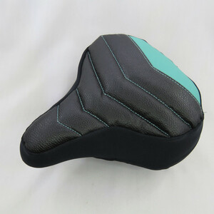 روکش زین دوچرخه مدل پهن چرمی کد 131