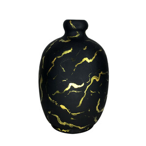 گلدان دکوری مدل مرمرین کد 611