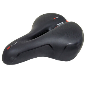 زین دوچرخه سوپاپدار طبی پهن سوراخ دار کد 570