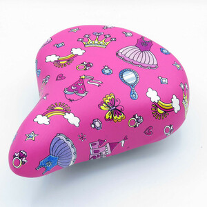 زین دوچرخه بچگانه ولو پلاس مدل فنردار کد 1482