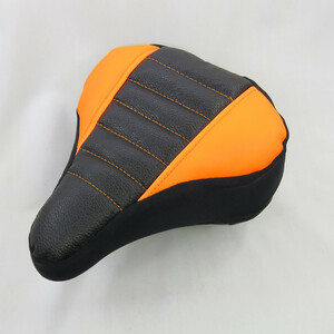 روکش زین دوچرخه مدل چرمی ابری پهن کد 1126