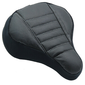 روکش زین دوچرخه مدل چرمی ابری پهن کد 1126