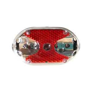 چراغ عقب دوچرخه بیضی کد 177