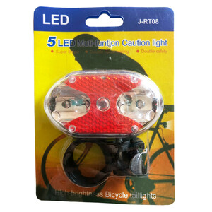 چراغ عقب دوچرخه بیضی کد 177