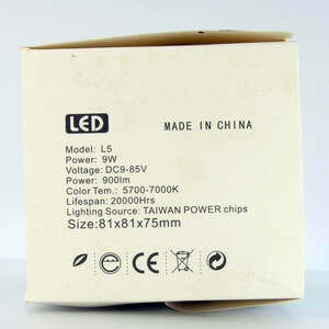 پروژکتور آفرودی خودرو مدل 9 ال ای دی کد 1721