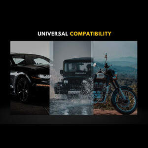 پروژکتور آفرود گرد HJC نئون آبی جفتی کد 1877