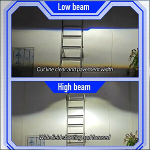 پروژکتور آفرود گرد HJC نئون آبی جفتی کد 1877