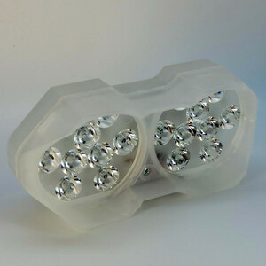 پروژکتور 18 ال ای دی فلش زن دو حالته جفتی کد ۱۸۸۰