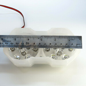 پروژکتور 18 ال ای دی فلش زن دو حالته جفتی کد ۱۸۸۰