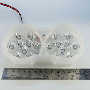 پروژکتور 18 ال ای دی فلش زن دو حالته جفتی کد ۱۸۸۰