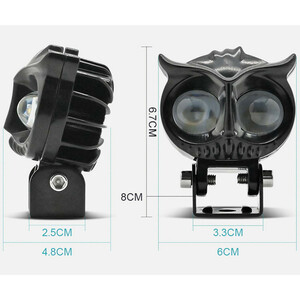 پروژکتور آفرود طرح جغد دو لنز جفتی کد ۱۸۸۵