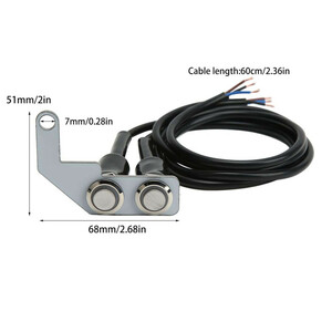 کلید پروژکتور فلزی کد ۱۸۹۹