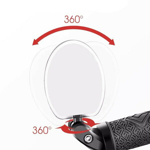 آینه دسته‌ فرمان دوچرخه مدل کد 2004