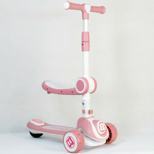 اسکوتر کودک اسکوتر مدل باراباس صندلی دار موزیکال کد 1894 ظرفیت وزنی 40 کیلوگرم