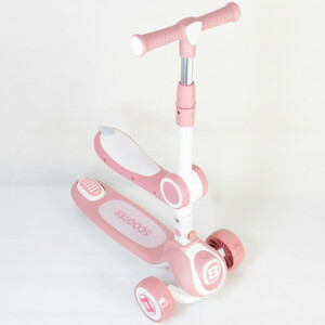 اسکوتر کودک اسکوتر مدل باراباس صندلی دار موزیکال کد 1894 ظرفیت وزنی 40 کیلوگرم