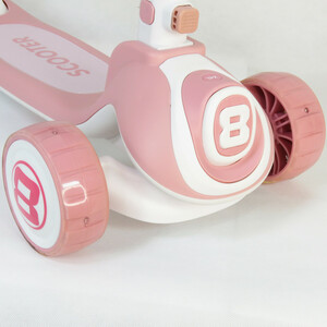 اسکوتر کودک اسکوتر مدل باراباس صندلی دار موزیکال کد 1894 ظرفیت وزنی 40 کیلوگرم