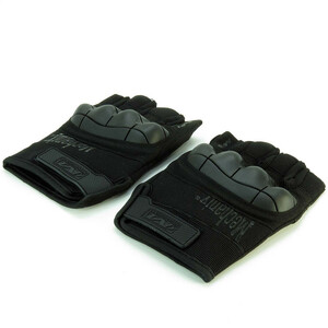 دستکش موتورسواری مدل تاکتیکال نیم انگشتی کد 1915