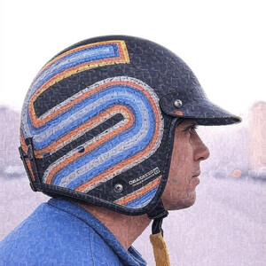 کلاه کاسکت دبلیو استاندارد مدل Retro کد 1937