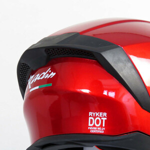 کلاه کاسکت فک متحرک رادین مدل Blaze Red کد 1941