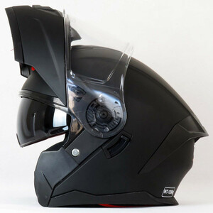 کلاه کاسکت فک متحرک رادین مدل Shadow Black کد 1941