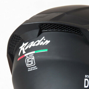 کلاه کاسکت فک متحرک رادین مدل Shadow Black کد 1941