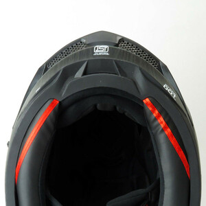 کلاه کاسکت فک متحرک رادین مدل Shadow Black کد 1941