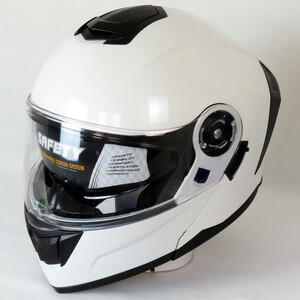 کلاه کاسکت فک متحرک رادین مدل Ghost White کد 1941