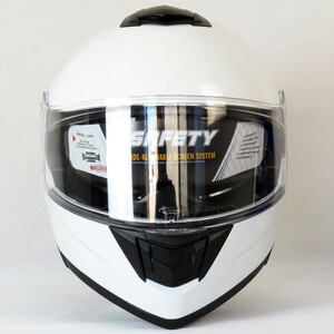 کلاه کاسکت فک متحرک رادین مدل Ghost White کد 1941