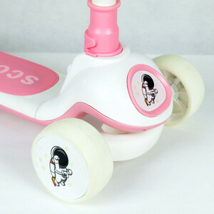 اسکوتر کودک اسکوتر مدل چراغدار موزیکال Starlet کد 1950 ظرفیت وزنی 40 کیلوگرم