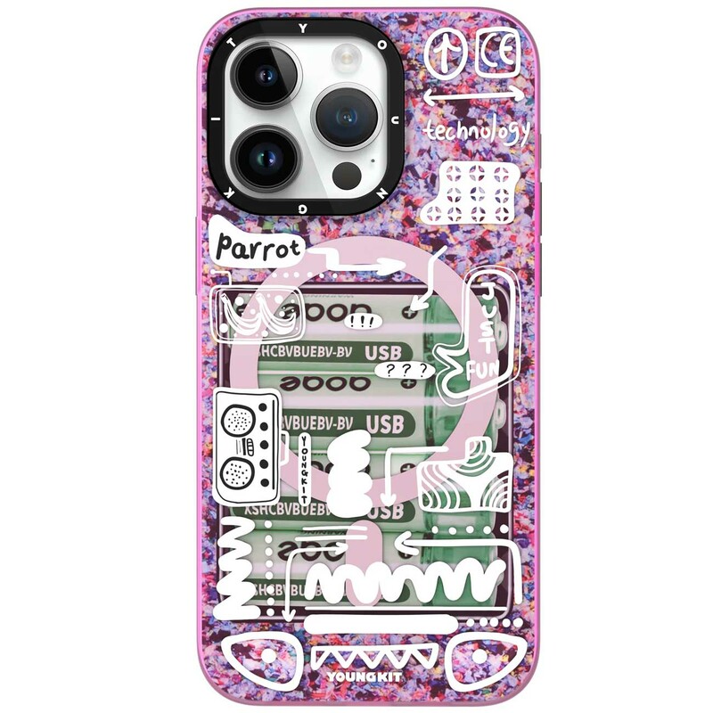 قاب مگ‌سیف آیفون 15 پرومکس یانگ کیت DMCX003