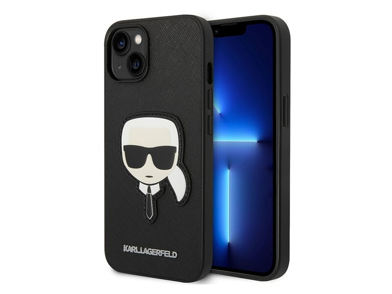 قاب چرمی آیفون 14 پلاس طرح کارل CG Mobile iphone 14 Plus Karl Lagerfeld Leather Case