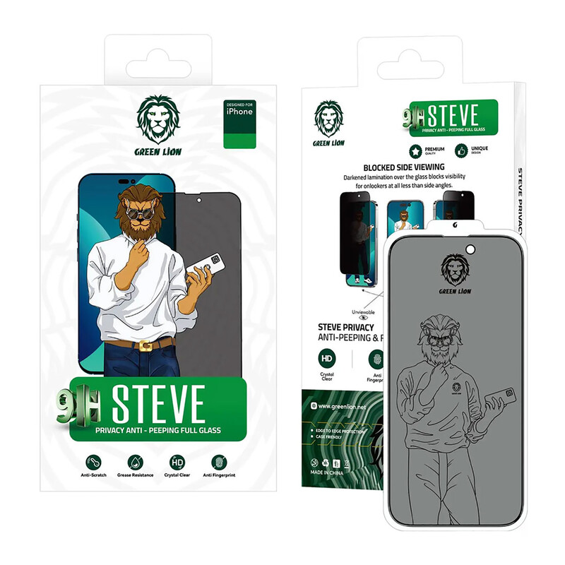 گلس حریم شخصی آیفون 14 گرین GN9HSPY14M