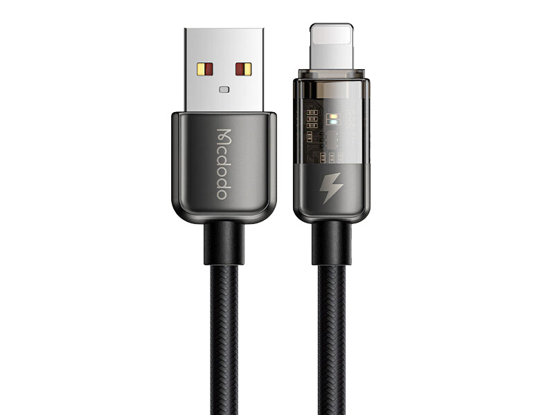 کابل شارژ یو اس بی به لایتنینگ 12 وات 1.2 متری مک دودو Mcdodo CA-3140 12W Lightning cable