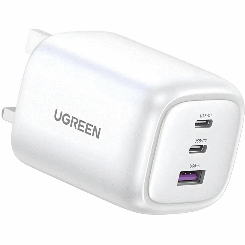 شارژر دیواری تایپ‌سی و یو‌اس‌بی 65 وات یوگرین CD306 15335