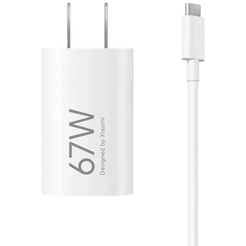 کابل و شارژر اصلی شیائومی تایپ C فست شارژ 67 وات MDY-16-EJ