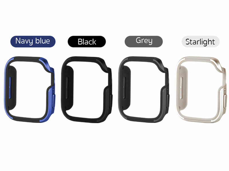 قاب محافظ اپل واچ سری 7 و 8 سایز 45 میلی متر کوتتسی Coteetci iWatch 7/8 protection case 25008-BK