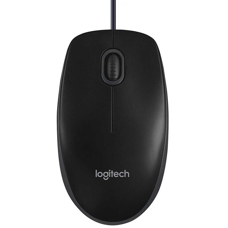 ماوس سیمی یو اس بی لاجیتک B100