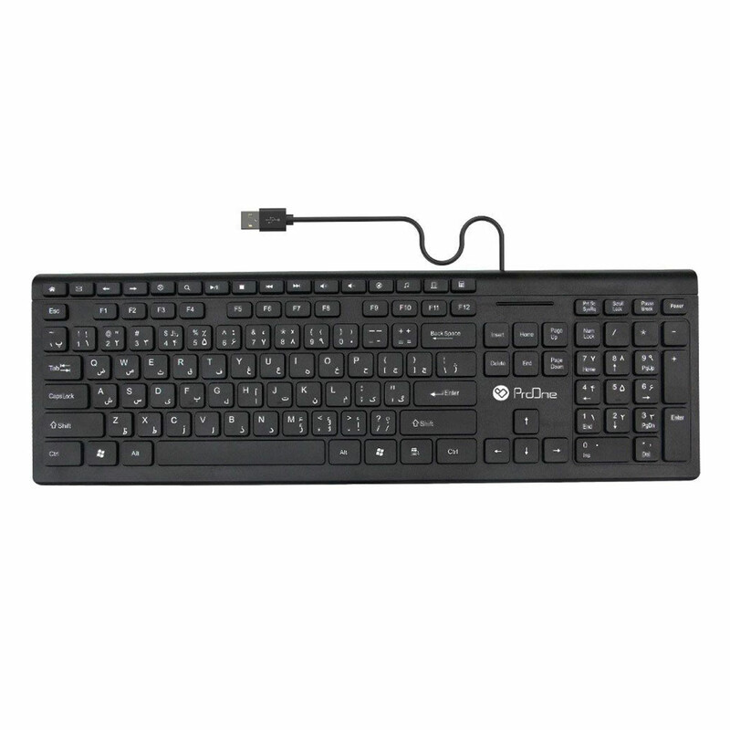 کیبورد سیمی یو اس بی پرووان PKC50