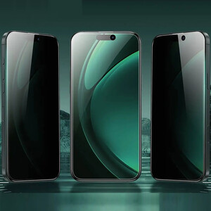 فروش گلس پرایوسی آیفون 16 پرو سه بعدی گرین