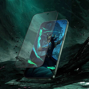 فروش گلس پرایوسی آیفون 16 پرو سه بعدی گرین